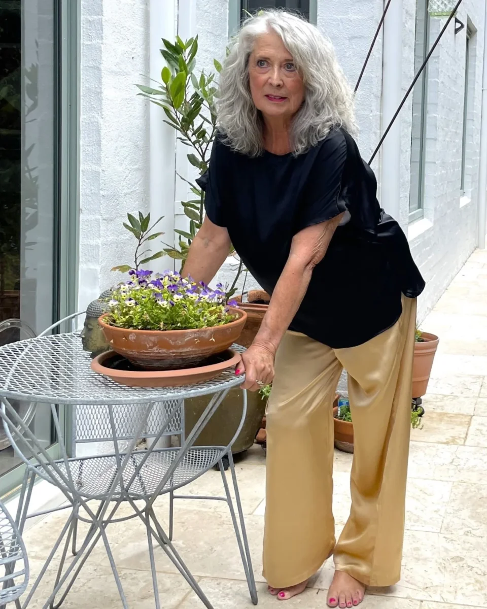 100% SILK PANTS