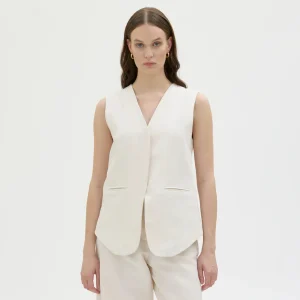 MASKA | HAYA Vest | White