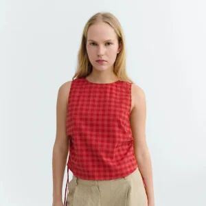 Thinking Mu | FLORENCE Seersucker Top