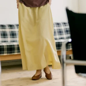 MASKA | BLANCA Skirt | Sulpher Yellow