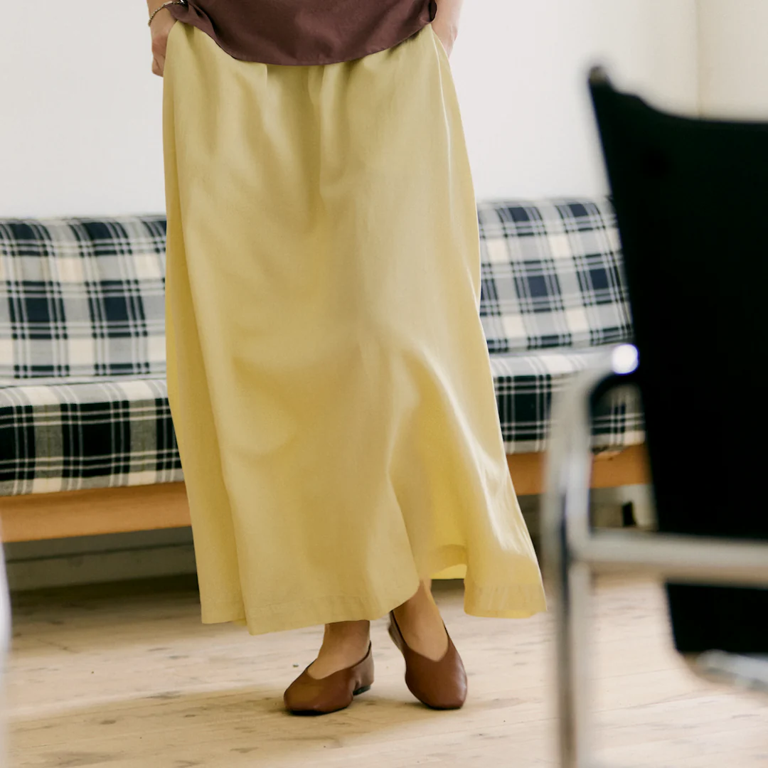 MASKA | BLANCA Skirt | Sulpher Yellow - Image 2
