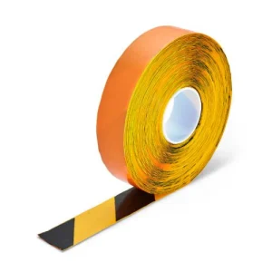Yellow/Black Aisle Marking Tape – Heavy-Duty Floor Line Marking for Warehouses & Industrial Safety